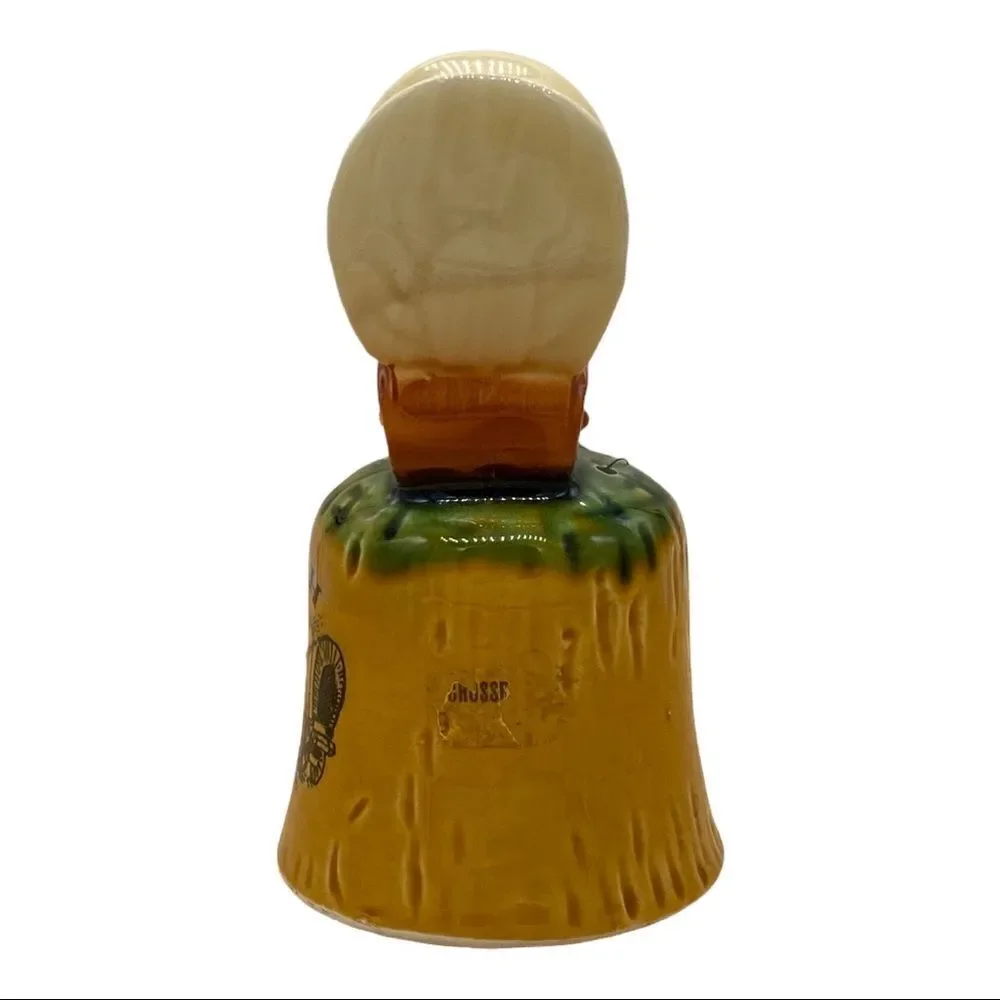 Vintage Ceramic Utah Conestoga Wagon Bell Kitsch
